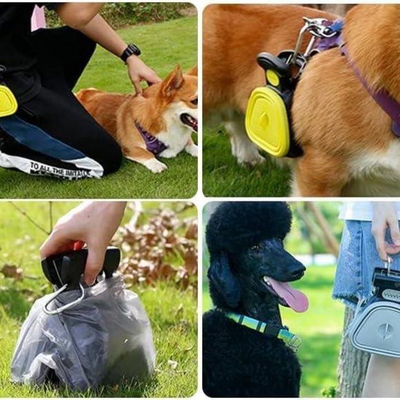 Pet Poop Picker Plastic Folding Pet Pooper Scooper With Bags(1 Pack) - Picture 6 of 8